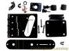 BLACK TELECASTER BODY PARTS KIT